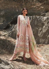 D#2B Crimson Luxury Emb Lawn Collection 623